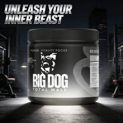 BIG DOG TOTAL MALE PILLS  - ADVANCED HEALTH SUPPORT FORMULA FOR MEN